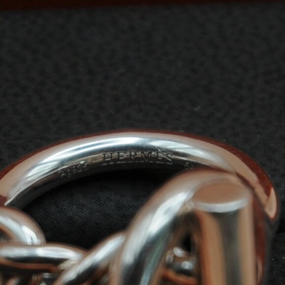 Hermes Croisette ring, large model - Picture 7 of 8